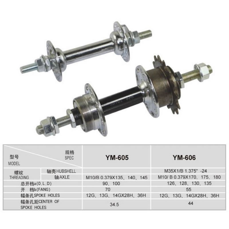 Bicycle Hub YM-605