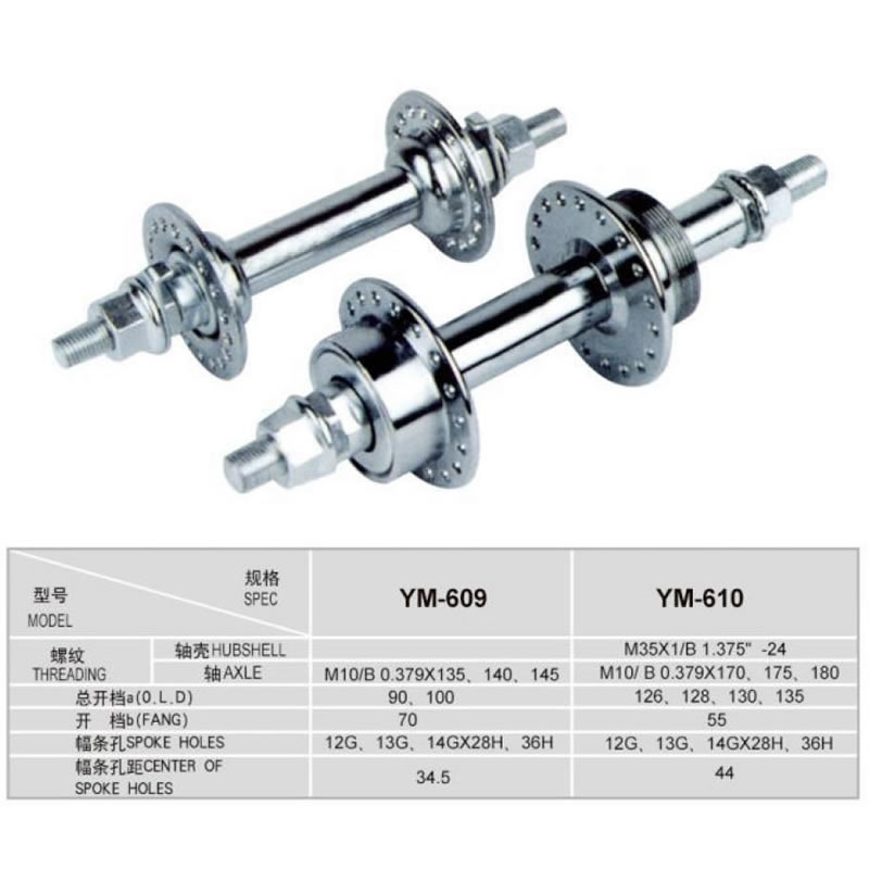 Bicycle Hub YM-609